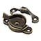 Prime-Line 1-15/16 in. Antique Brass Diecast Zinc Double Hung Sash Lock F 2653 - alternate 1